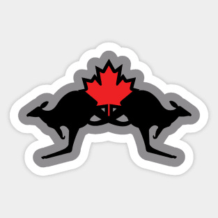 Maple x Kanga Sticker